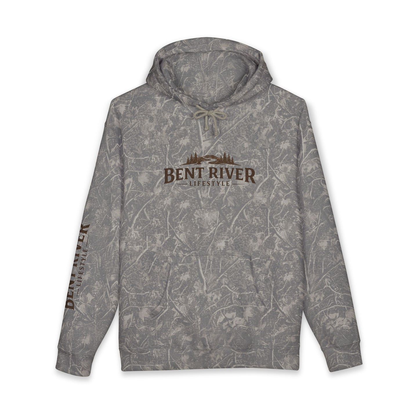 Bent River Camo Hoodie — Outdoor Fishing & Hunting Pullover