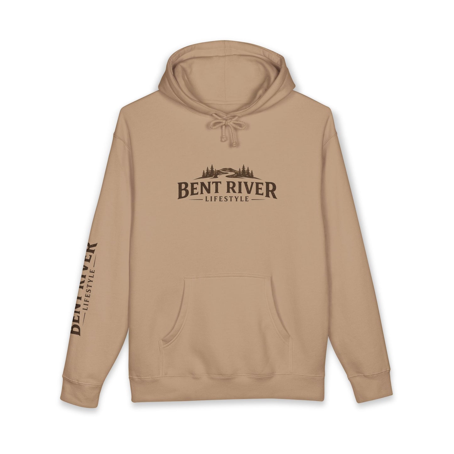 Bent River Camo Hoodie — Outdoor Fishing & Hunting Pullover