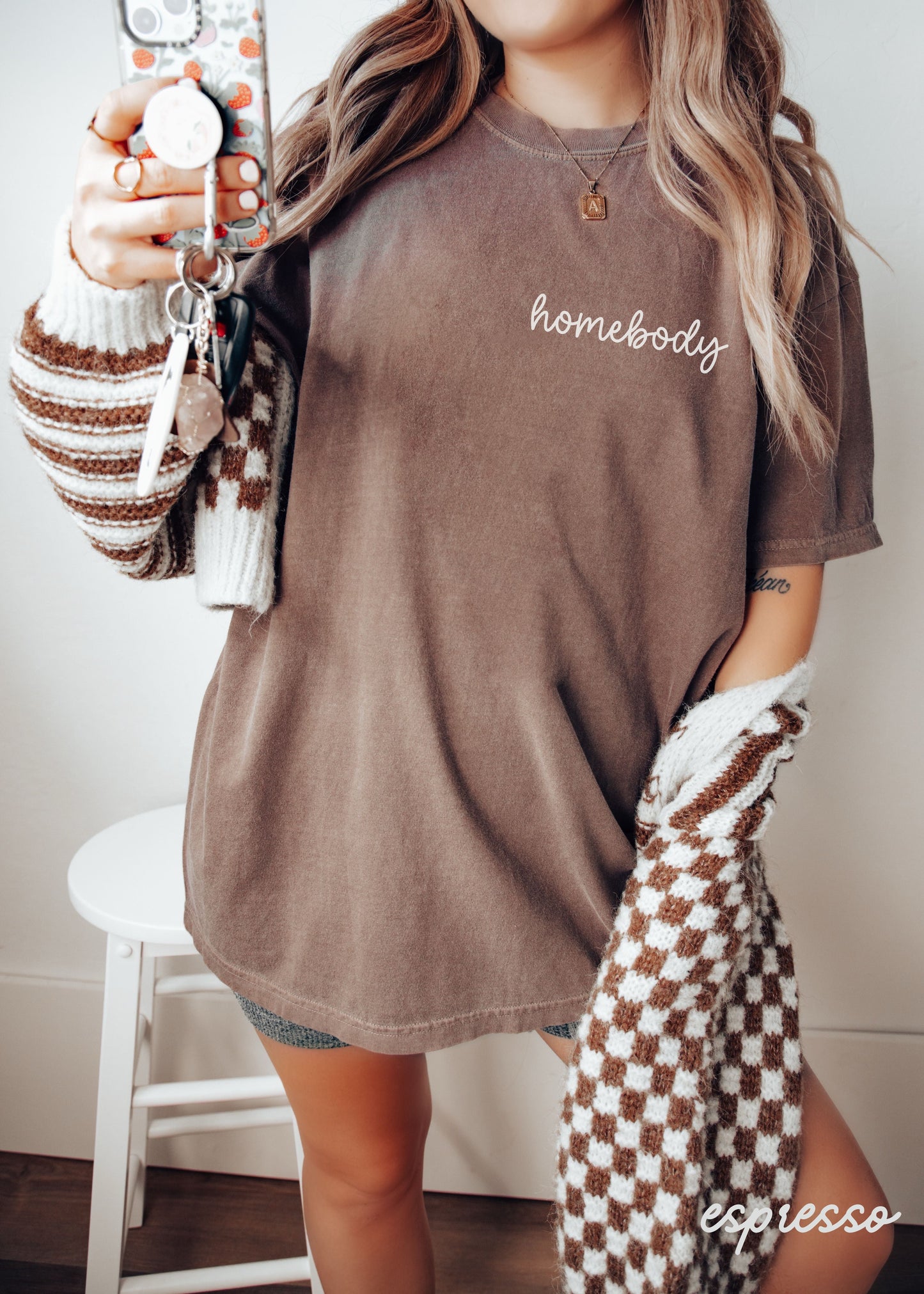 Homebody Cursive Tee *10 Colors (S-3X)